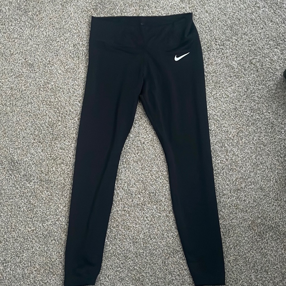 Nike leggings, large, black, dri-fit